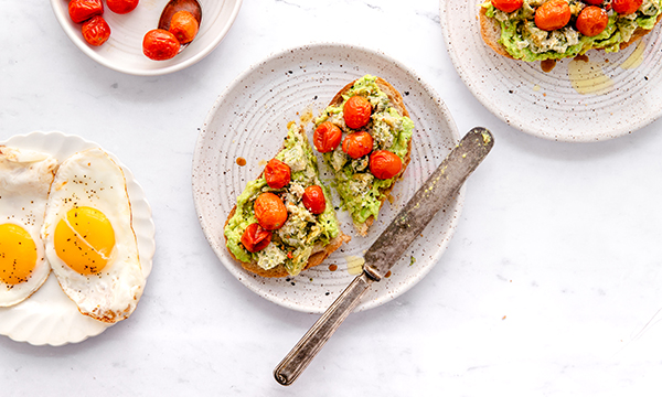 Veggies Made Great Spinach Egg White Avocado Toast